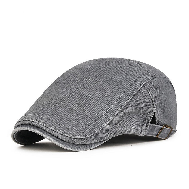 🔥 Hot Sale🧢Vintage Distressed Beret Flat Cap