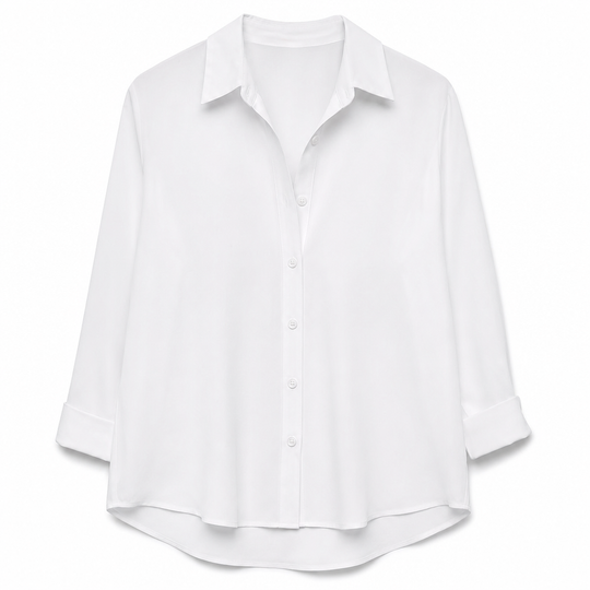 Women Elegant Casual Long Sleeve Button Up Blouse