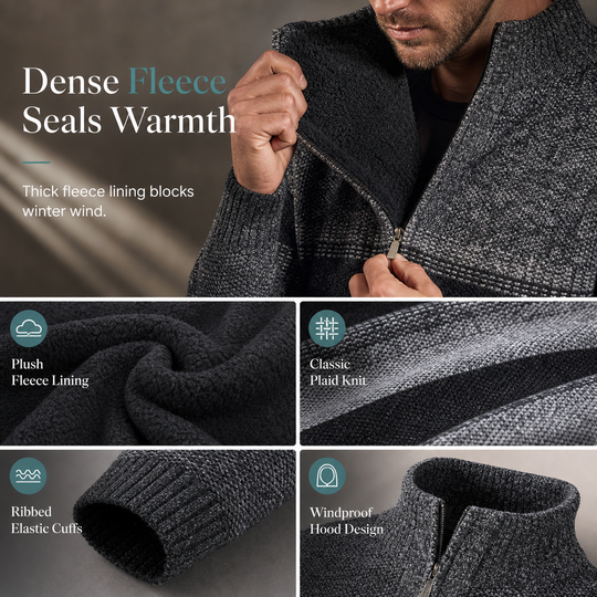 🧢Hooded &amp; Versatile, Modern Fit👕 Men&