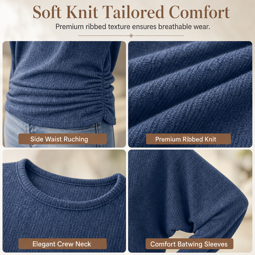 🧶Soft Knit, Multi-Color Versatile🍂 Women&