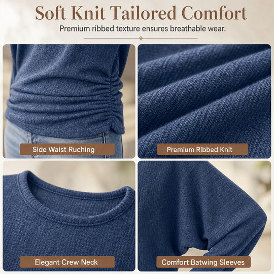 🧶Soft Knit, Multi-Color Versatile🍂 Women&