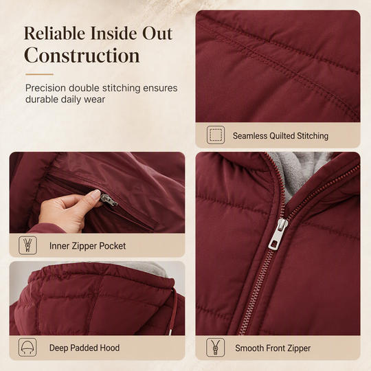 🧥Thick Cotton Warmth, Long-Line Heat❄️ Women&