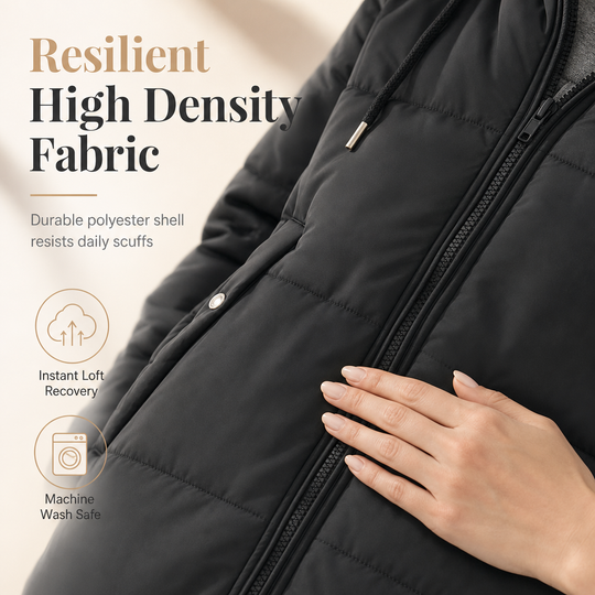 🧥Thick Cotton Warmth, Long-Line Heat❄️ Women&