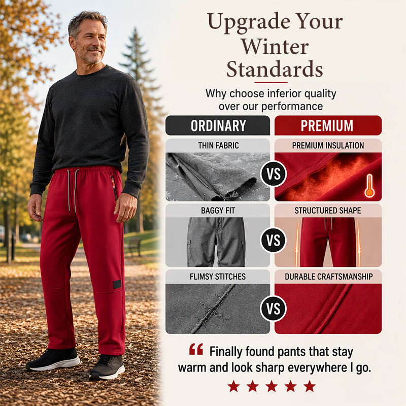 👖 Unisex Winter Outdoor Thermal Sweatpants | Warm Comfort &amp; Everyday Movement ✨