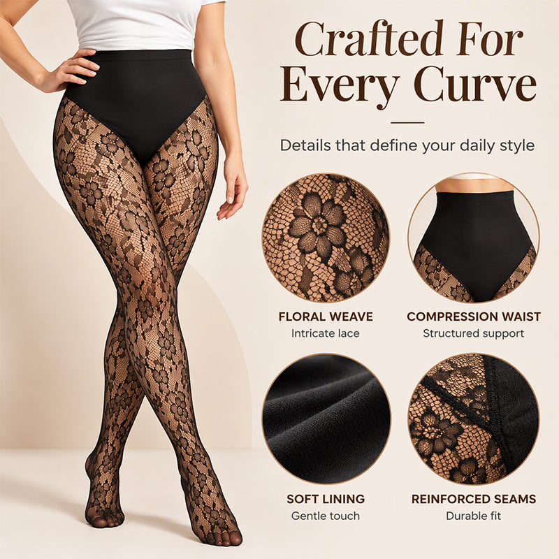 🍂Black Friday Sale:50% OFF🖤Lace Fishnet, Sexy &amp; Chic – Women&