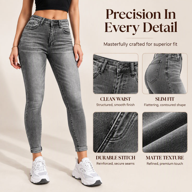 Women's High Waisted Stretch Skinny Jeans