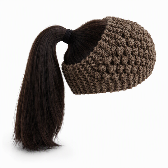 Women Winter Warm Knitted Ear Warmer Headband Wide Floral Hair Accessory（Buy 1 get 1 free）