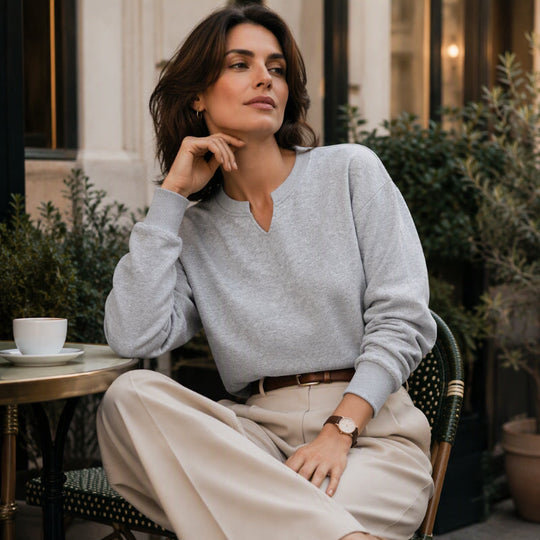 🤍 Clean Neckline, All-Day Comfort | Women&