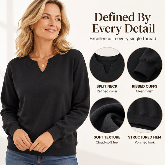 🤍 Clean Neckline, All-Day Comfort | Women&