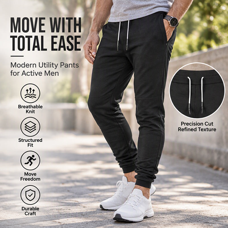 🏃 Streamlined Athletic Look, Move-Ready Comfort | Men&