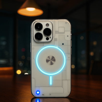 Futuristische, leuchtende Handyhülle für iPhone