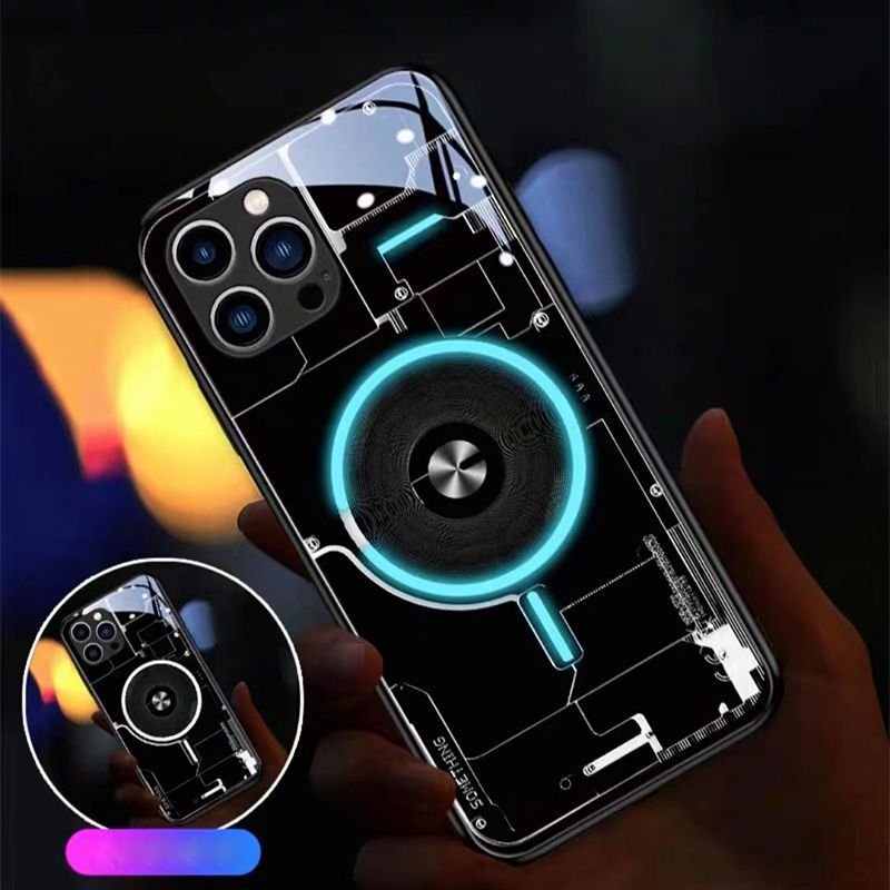 Futuristische, leuchtende Handyhülle für iPhone