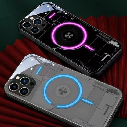 Futuristische, leuchtende Handyhülle für iPhone