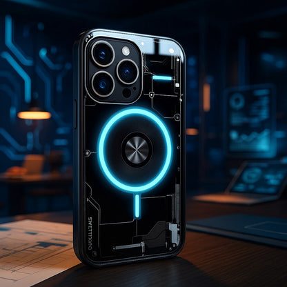 Futuristische, leuchtende Handyhülle für iPhone